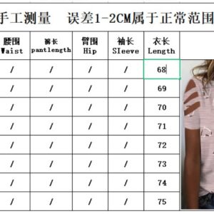 European And American Amazon Summer New Women's Fashion Heart Print Wavy V-Neck Off-the-Shoulder Strapped Short-Sleeve T-Shirts - Image 7