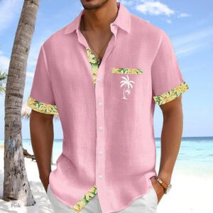 Men's Digital-printed Short-sleeve Polo Shirt - Image 9
