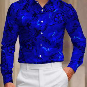 Festive Party Elegant Lapel Shirt - Image 7