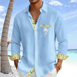 Men's Digital-printed Short-sleeve Polo Shirt - Image 5