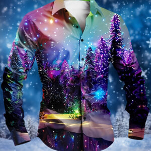 Festive Party Elegant Lapel Shirt - Image 10