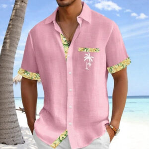 Men's Digital-printed Short-sleeve Polo Shirt - Image 3