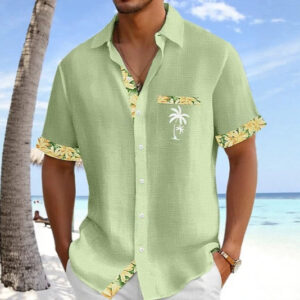 Men's Digital-printed Short-sleeve Polo Shirt - Image 6